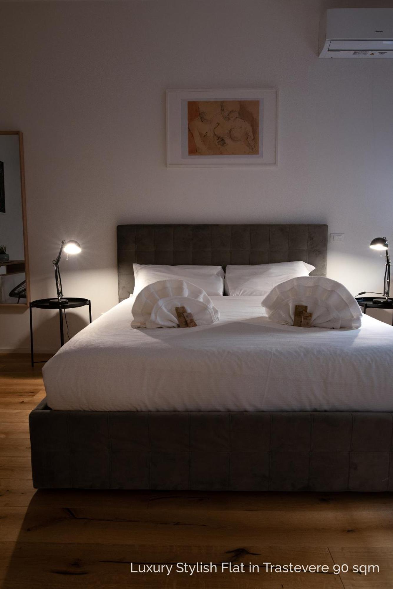 La Dolce Vita - Luxury Stylish Flats In Trastevere 70-90Sqm Rome Bagian luar foto