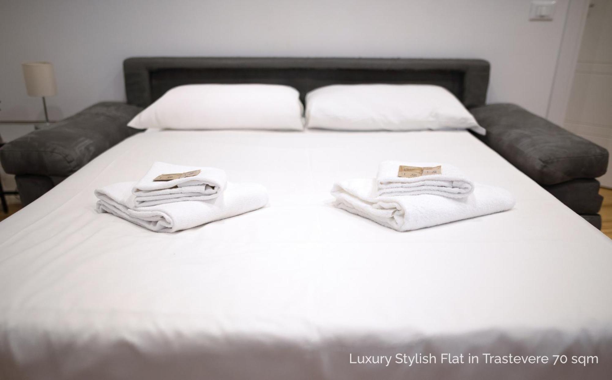 La Dolce Vita - Luxury Stylish Flats In Trastevere 70-90Sqm Rome Bagian luar foto